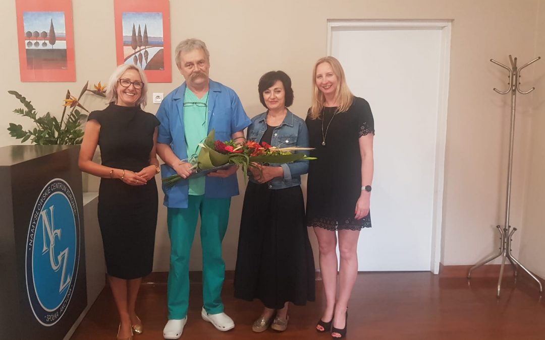 Podziękowania za 45 lat pracy